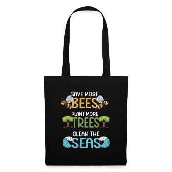 Earth Day Climate Change Environmentalists - Tote Bag - black - Front