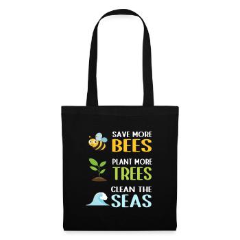 Earth Day Climate Change Environmentalists - Tote Bag - black - Front
