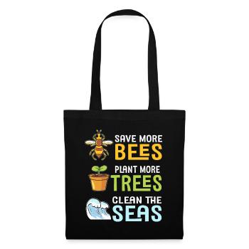 Earth Day Climate Change Environmentalists - Tote Bag - black - Front