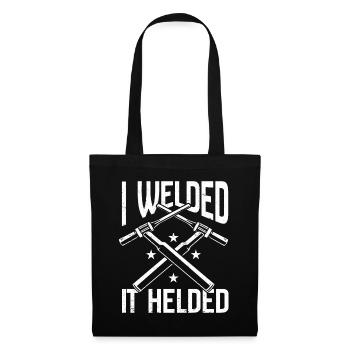 Welder Gift Profession Saying Welder - Tote Bag - black - Front