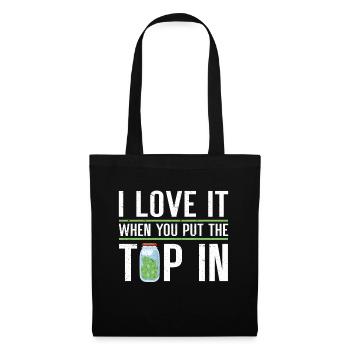 Barman Cadeau Emploi Serveur Barman - Sac en tissu - noir - Devant