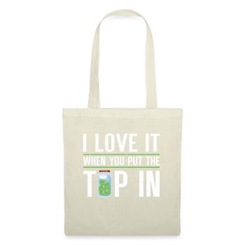 Barman Cadeau Emploi Serveur Barman - Sac en tissu - nature - Devant