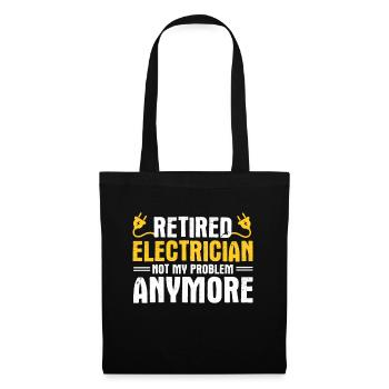 Electrician Gift - Tote Bag - black - Front