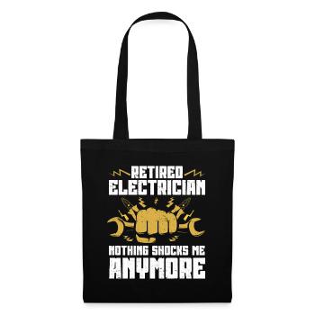 Electrician Gift - Tote Bag - black - Front
