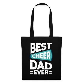 Pom-pom girl Cheerleading Cheerleading Papa - Sac en tissu - noir - Devant