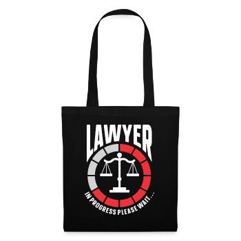 Lawyer Gift Law School Student Humor Lawyer - Tote Bag - black - Front