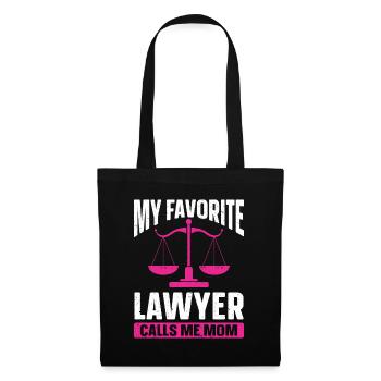 Lawyer Gift Law School Student Humor Lawyer - Tote Bag - black - Front