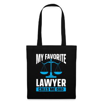 Lawyer Gift Law School Student Humor Lawyer - Tote Bag - black - Front
