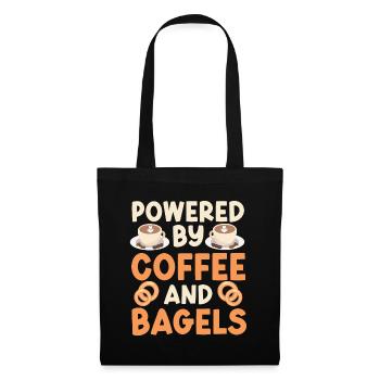Bagel Gift Food Bagel - Tote Bag - black - Front