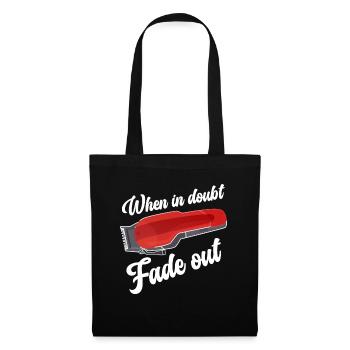 Friseur Geschenk Für Friseur Salon Spruch Friseur - Stoffbeutel - Schwarz - Vorne