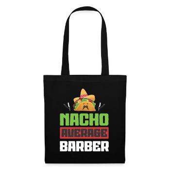 Friseur Geschenk Für Friseur Salon Spruch Friseur - Stoffbeutel - Schwarz - Vorne
