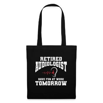 Audiology Audiologists - Tote Bag - black - Front