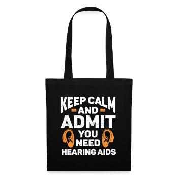 Audiology Audiologists - Tote Bag - black - Front