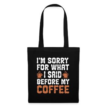 Barista Coffee - Tote Bag - black - Front