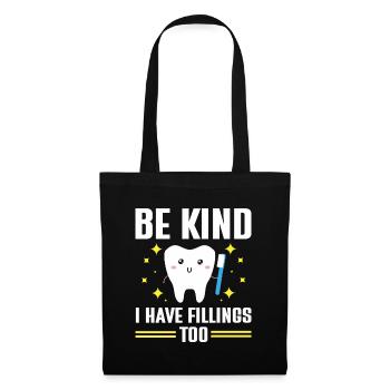Dentist Student Degree Teeth Dentistry - Tote Bag - black - Front