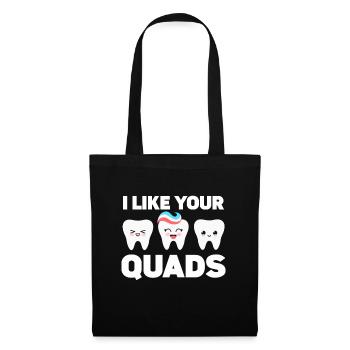 Dentist Student Degree Teeth Dentistry - Tote Bag - black - Front