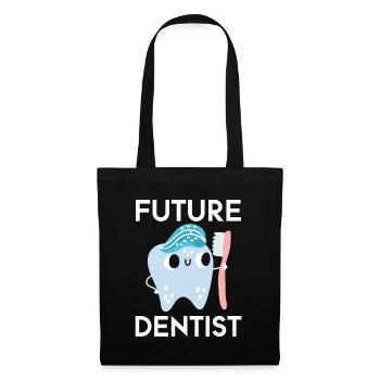 Dentist Student Degree Teeth Dentistry - Tote Bag - black - Front