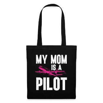Pilot Quote Flight Lover Aircraft Aviation - Tote Bag - black - Front