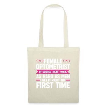 Optometrist Optometrist Optometry - Tote Bag - nature - Front