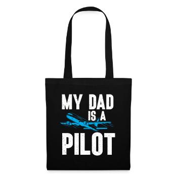 Pilot Quote Flight Lover Aircraft Aviation - Tote Bag - black - Front
