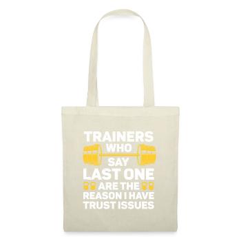 Personal Trainer Coach Gym Workout Fitness Trainer - Tote Bag - nature - Front