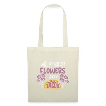 Designer floral Fleuriste Fleuriste Fleuriste - Sac en tissu - nature - Devant