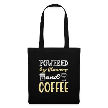 Designer floral Fleuriste Fleuriste Fleuriste - Sac en tissu - noir - Devant