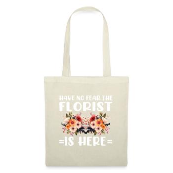 Designer floral Fleuriste Fleuriste Fleuriste - Sac en tissu - nature - Devant