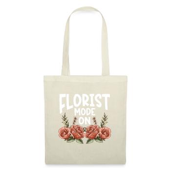 Designer floral Fleuriste Fleuriste Fleuriste - Sac en tissu - nature - Devant