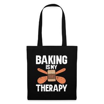 Cuisson Jeu de mots Cuire Cuisinier Chef Boulanger - Sac en tissu - noir - Devant