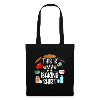 Cuisson Jeu de mots Cuire Cuisinier Chef Boulanger - Sac en tissu - noir - Devant