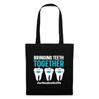 Orthodontist Orthodontic Dental - Tote Bag - black - Front