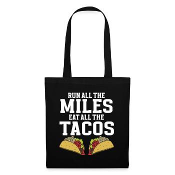 Taco Lover Food Quote Taco - Tote Bag - black - Front
