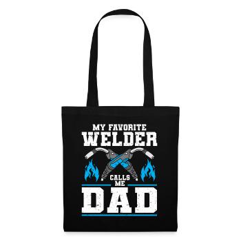 Welder Welding - Tote Bag - black - Front