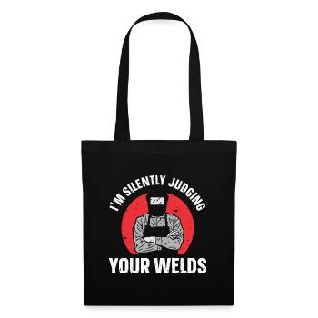Welder Welding - Tote Bag - black - Front