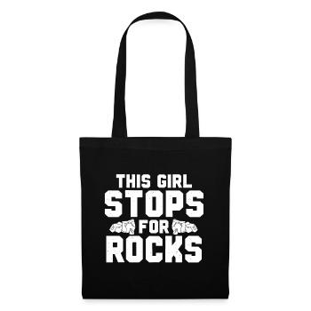 Geologist Stones Stone Collector - Tote Bag - black - Front
