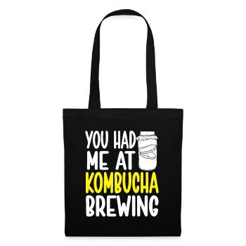 Kombucha Brewer Tea Love Kombucha Brewing - Tote Bag - black - Front