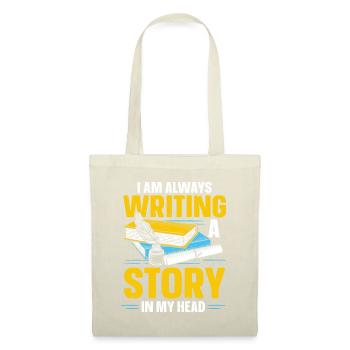Author Writing - Tote Bag - nature - Front