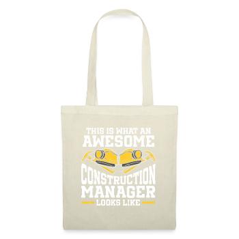 Construction Project Manager - Tote Bag - nature - Front