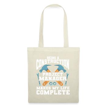 Construction Project Manager - Tote Bag - nature - Front