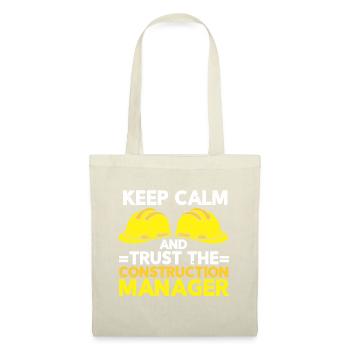 Construction Project Manager - Tote Bag - nature - Front