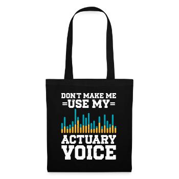 Actuary Statistician - Tote Bag - black - Front