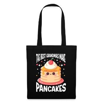 Amateur de cuisine de crêperie - Sac en tissu - noir - Devant
