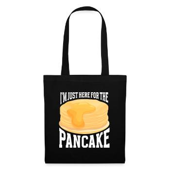 Amateur de cuisine de crêperie - Sac en tissu - noir - Devant