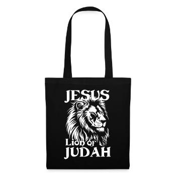 Jesus Christus Löwe von Judah Christ Lion de Juda - Sac en tissu - noir - Devant