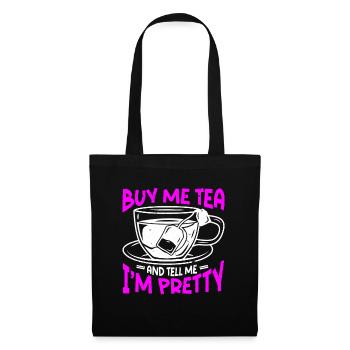 Tea Drinker Tea - Tote Bag - black - Front