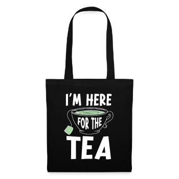 Tea Drinker Tea - Tote Bag - black - Front