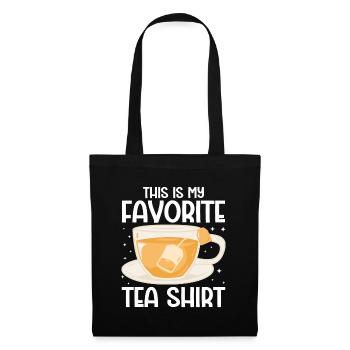 Tea Drinker Tea - Tote Bag - black - Front