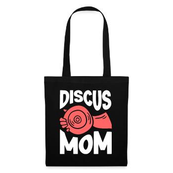 Lanceur de disque Athlétisme Lancer du disque - Sac en tissu - noir - Devant