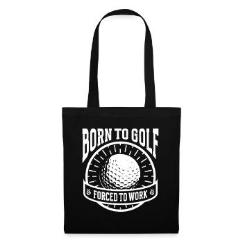 Golf Golfer - Tote Bag - black - Front